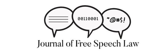 New Law Review of Interest: Journal of Free Speech Law